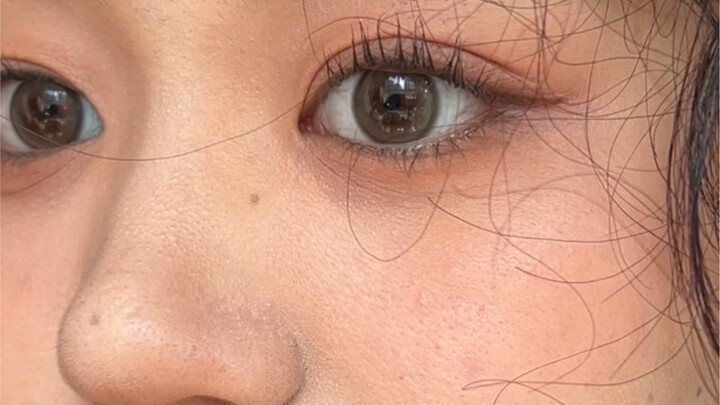 That’s just how it looks in real life—after all, no one’s going to stare right at your face.