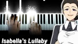 【"Isabella's Lullaby" - 约定的梦幻岛 OST Main Theme】特效钢琴 / Fonzi M