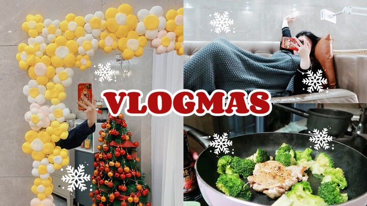 VLOGMAS | Days 9–13: Home Cooking, DIY Clay Mirror, My Sister Bakes a Cake, and Everyday Life in Rev