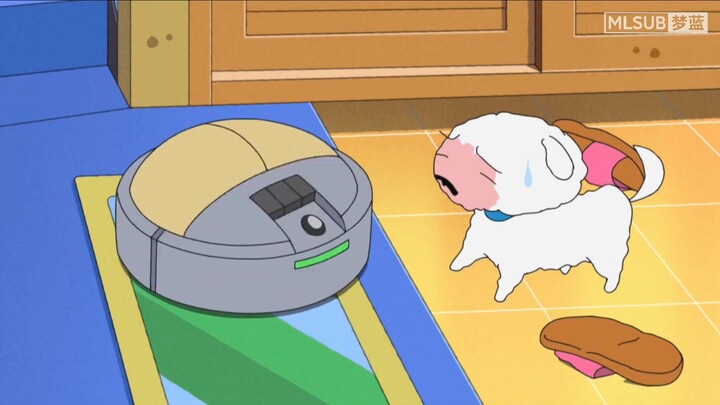 Crayon Shinchan Sub Indo | Shiro dan Robot Pembersih