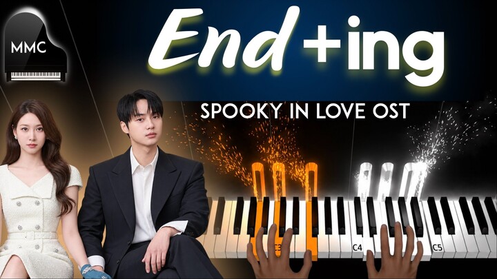 Spooky in Love 오싹한 연애  OST - END+ing by Minnie piano cover/tutorial + sheet music