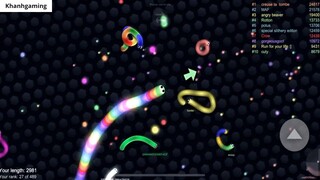 Slither.io A.I. 100,000+ Score Epic Slitherio Gameplay #89 1