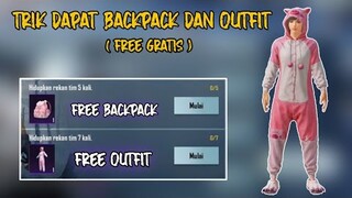 Trik Dapat Skin Tas Gratis dan Outfit Gratis | Pubg Mobile