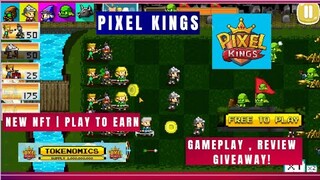 Pixel Kings New NFT | Free to Play , Play to Earn ( Tagalog )