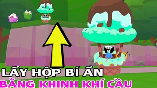 PLAY TOGETHER | CÁCH LẤY HỘP BÍ ẨN Ở VÁCH NÚI TRONG CAMPING BẰNG KHINH KHÍ CẦU