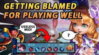 Even When You Are Playing Well, You Might Still Get Blamed | Mobile Legends