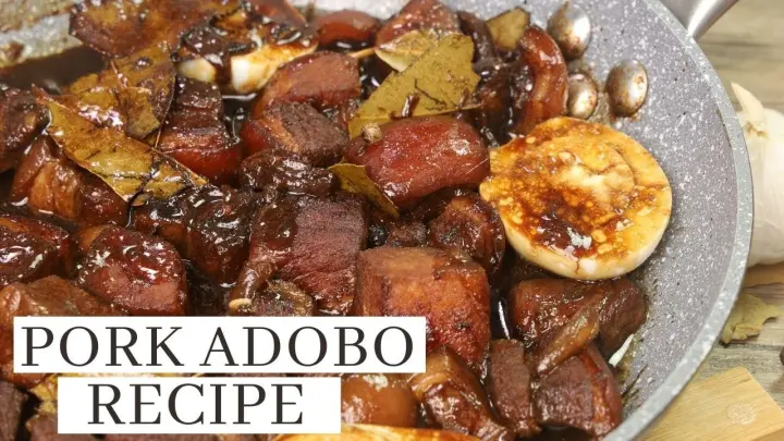 THE BEST PORK ADOBO RECIPE ( Adobong Baboy - Filipino Food )