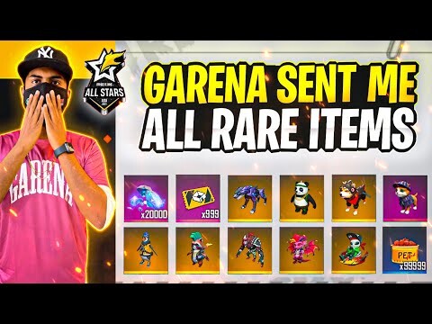 Garena Gifted Me All Rare Item & Singapor Id😱 For Free Fire All stars Tournomemt - Garena Free Fire