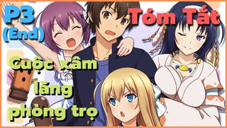 Tóm Tắt Anime Hay : Cuộc xâm lăng phòng trọ ( Phần 3 ) || Invaders of the Rokujouma || Review Anime