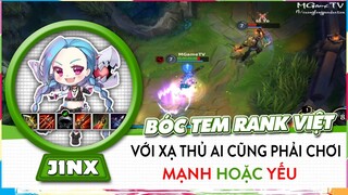 [Jinx Tốc Chiến] Đi TOP Hành Thần Chó Nasus Bằng Xạ Thủ Quốc Dân