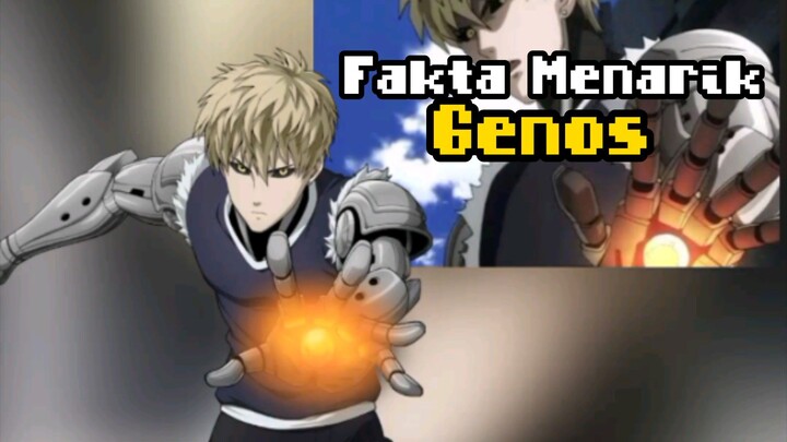 CYBORG BISA NANGIS?!|Fakta Menarik Genos dari One Punch Man