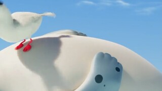 Seagull: You can laugh at my poor pecking, but I can pull accurately.