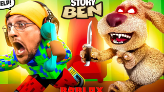 พูดคุยเรื่องเบ็น Roblox! ใช่ ไม่ ฮ่าฮ่าฮ่า - FGTeeV vs the Psycho Dog