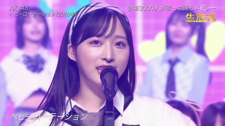 AKB48 - Heavy Rotation + Sakurazaka46 Sakurazuki @The Music Day (Summer) 2023