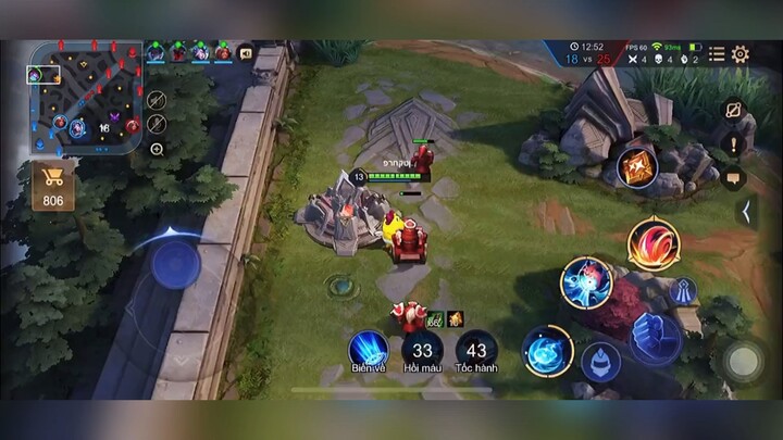 Team bạn chuyện từ trạng thái tấn công sang phòng thủ #gamehaymoingay #lienquan