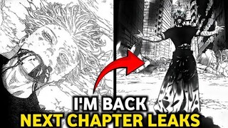 Comeback gojo satoru in jujutsu kaisen Next Chapter Leaks 90% Correct 😱😱!!  in Hindi example !!