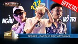 SMO - Richie quá khác hệ điều hành, Suboi JustaTee bất lực vì thí sinh năn nỉ|Casting Rap Việt Mùa 3