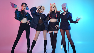 ◆Manying Miao◆ LOL ◆The Baddest◆K/DA super hot single cover cosplay full version◆