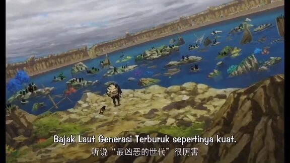 Luffy VS Anak Iblis (Epic Momment Fight)