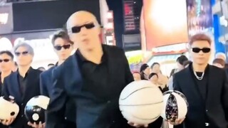 F3 basketball team uses big moves! ~ "Pure Land" fancy basketball team dance HD version! The most ha