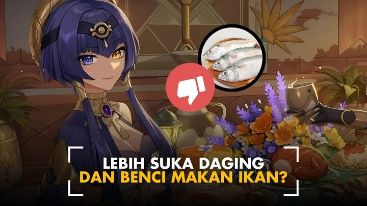 MAKAN IKAN RIBET? FAKTA MENARIK Candace Genshin Impact