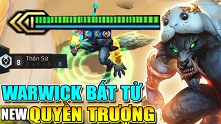 WARWICK 3 SAO + 8 THẦN SỨ ? THẦN CẨU GÁNH TEAM HỒI MÁU NHƯ H.A.C.K