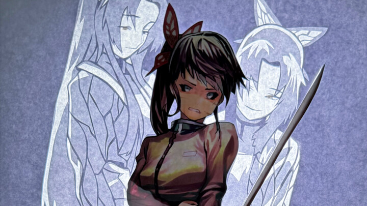 🎨 الأخت الصغيرة “تنقذ” لوحة ثلاث أخوات فراشات؟ «لوحة الضوء والظل»