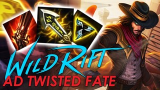 AD Twisted Fate | Wild Rift Gameplay