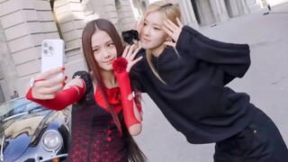 زيارة مفاجئة من ROSE للفريق! جين جي سو تُصوّر الفيديو الموسيقي في الولايات المتحدة — فِلُوغ مع ترجمة