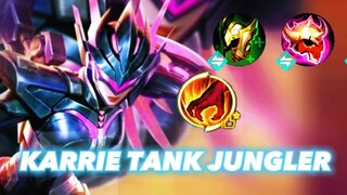 karrie tank jungler new meta ? gameplay be like: