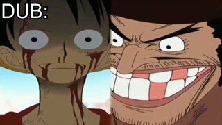 ONE PIECE LAUGHS (SUB VS DUB)