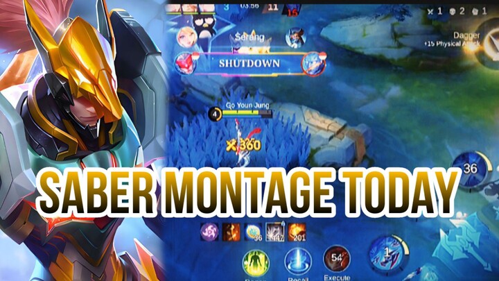 SABER MONTAGE TODAY