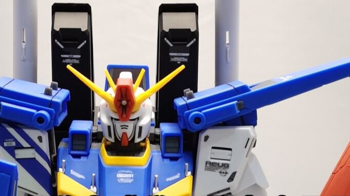 [Non-big brother quick review] AA model KAZZ Gundam + enhanced accessories package