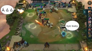 Đấu Trường Chân Lý Mobile - Đội Hình Cát + Rừng - Dành Top 1 Dễ Dàng.