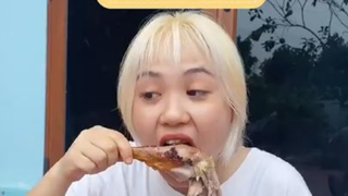 Làm Gà Nướng Muối Ớt - Ăn mừng 1M Followers TikTok _ Tiểu Màn Thầu #shorts