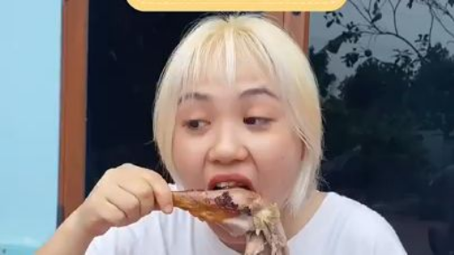 Làm Gà Nướng Muối Ớt - Ăn mừng 1M Followers TikTok _ Tiểu Màn Thầu #shorts