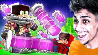 COMBO HIT KILL DA MOCHI 𝗡𝗢 ONE PIECE de MINECRAFT POCKET EDITION !? One Piece Guerra 𝗘𝗣.  5  ‹ Ine ›