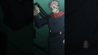 SUKUNA IS A SAVAGE! 😈😳 #jjk #jujutsukaisen #shorts