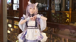 【Mèo con】Mèo tai mèo~Hầu gái Keqing đến rồi>ᴗ<✧