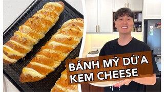 LÀM "BÁNH MỲ DỪA KEM CHEESE" NGON NHỨC CÁI NÁCH LUÔN