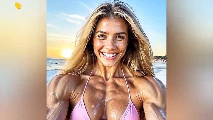 拥有修长肌肉的女性——不切实际的女性肌肉改造——最强壮的女性