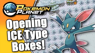 Pokemon Planet - ICE TYPE POKEMON BOXES! Christmas Event 2020!