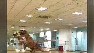 【吕一＆蒋芸】口口一化身恐龙，芸姐发出魔性笑声