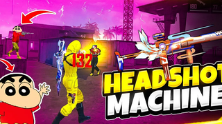 สกิน MAC10 ใหม่🔥 การเล่นเกม OverPower กับชินจัง😂 *ต้องดู* - Garena Free Fire