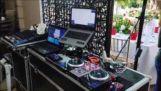 Lights and sounds setup for wedding at Casa Palaez by SDSS