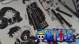 Monkey D. Luffy - One Piece Egghead Arc (SPEED DRAWING)