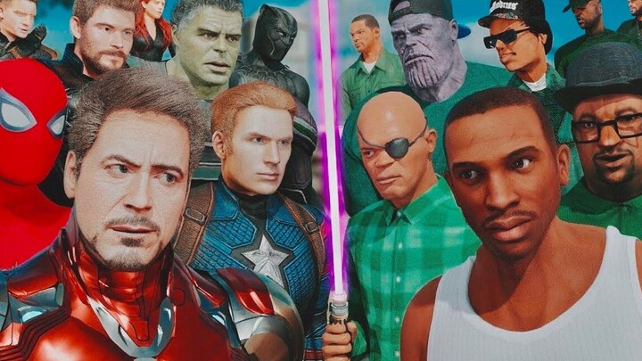 【Weird】Avengers vs. Grand Theft Auto