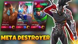 REASON WHY THEY CALL HAYABUSA AS A "META DESTROYER" | MOBILE LEGENDS