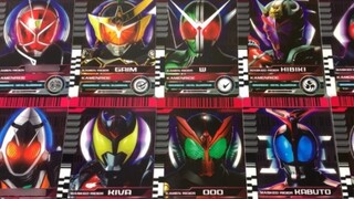 Thập kỷ chết tiệt! Thu thập tất cả các thẻ Kamen Rider từ Heisei 10 và Wang Xiaoming sẽ gian lận!