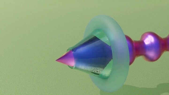 As delicate as a blown bubble [stress relief]